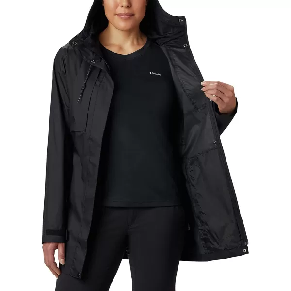 imageColumbia Womens Pardon My Trench Ii Rain JacketBlack