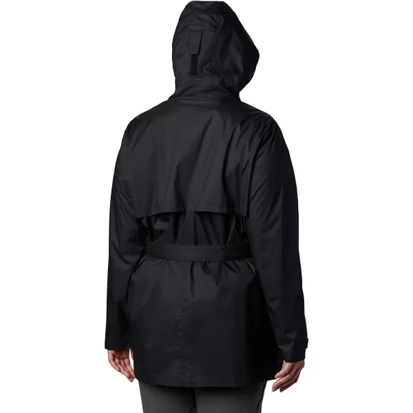 imageColumbia Womens Pardon My Trench Ii Rain JacketBlack