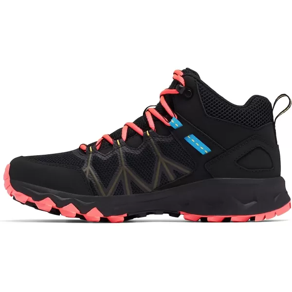 imageColumbia Womens Peakfreak Ii Mid Outdry Hiking ShoeBlackWhite