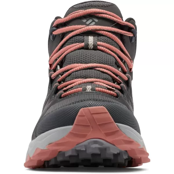 imageColumbia Womens Peakfreak Ii Mid Outdry Hiking ShoeDark GreyDark Coral