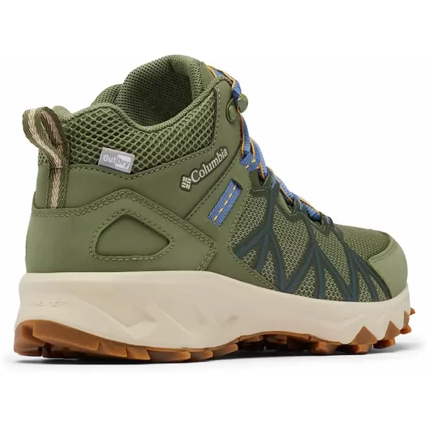 imageColumbia Womens Peakfreak Ii Mid Outdry Hiking ShoeMosstoneBlue Dusk