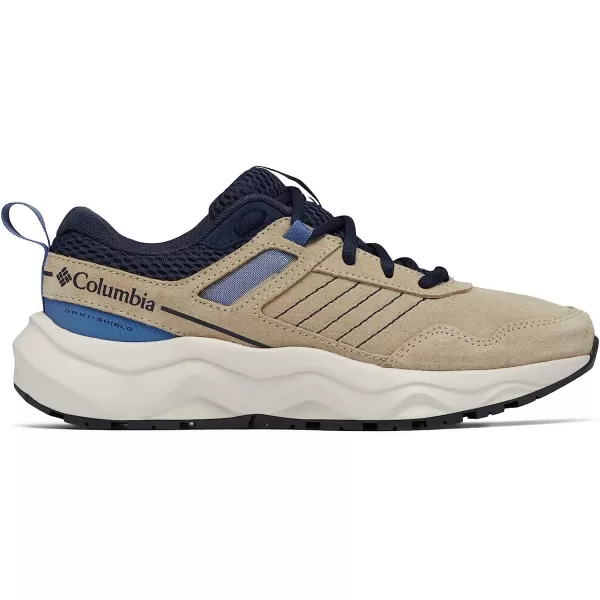imageColumbia Womens Plateau Venture Hiking ShoeCanvas TanBlue Dusk