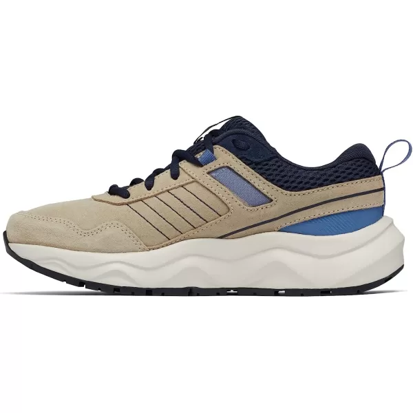 imageColumbia Womens Plateau Venture Hiking ShoeCanvas TanBlue Dusk