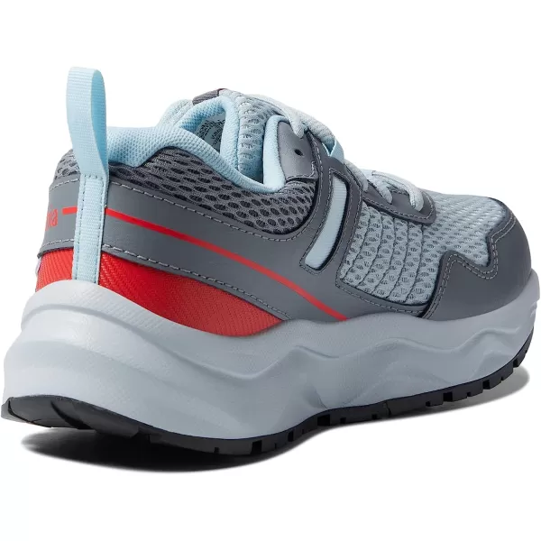 imageColumbia Womens Plateau Waterproof Hiking ShoeCirrus GreyRed Hibiscus