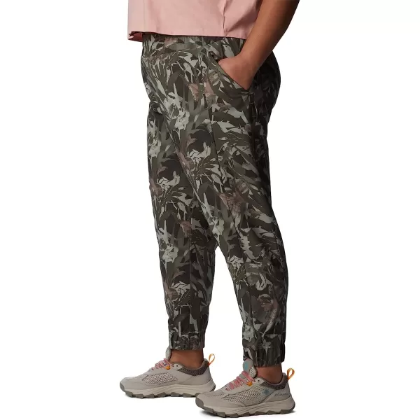 imageColumbia Womens Pleasant Creek JoggerStone GreenFloriculture
