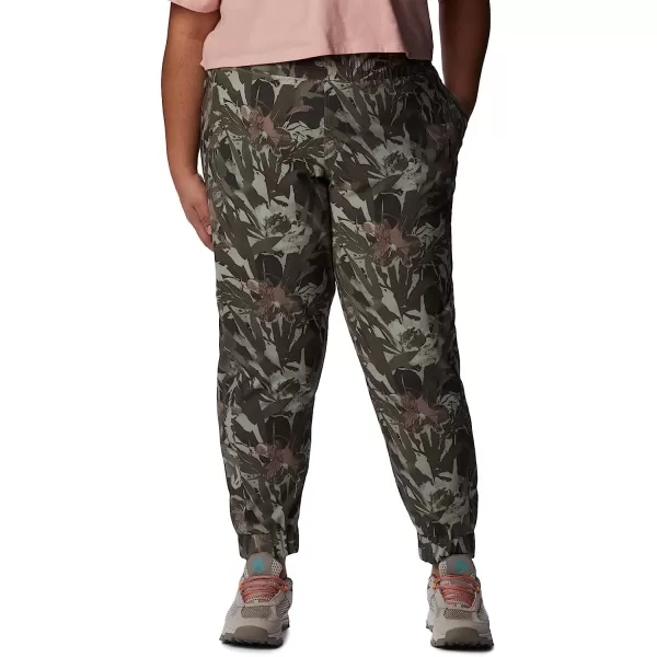imageColumbia Womens Pleasant Creek JoggerStone GreenFloriculture
