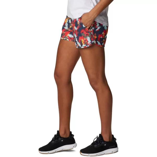 imageColumbia Womens Pleasant Creek Stretch ShortNocturnal Typhoon Blooms Multi