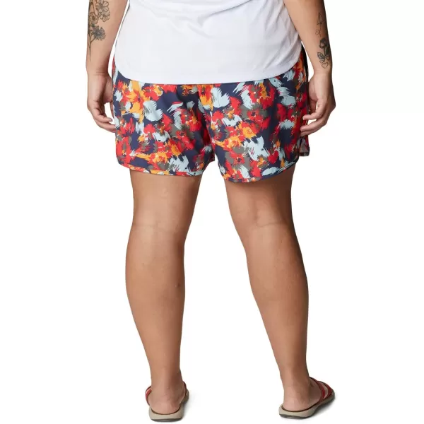 imageColumbia Womens Pleasant Creek Stretch ShortNocturnal Typhoon Blooms Multi