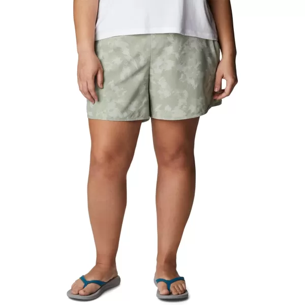 imageColumbia Womens Pleasant Creek Stretch ShortSafari Typhoon Blooms