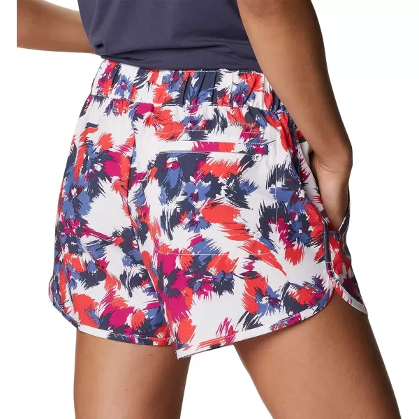 imageColumbia Womens Pleasant Creek Stretch ShortWhite Typhoon Blooms Multi