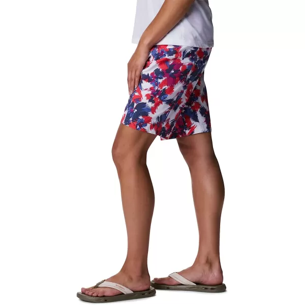 imageColumbia Womens Pleasant Creek Stretch ShortWhite Typhoon Blooms Multi