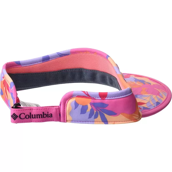 imageColumbia Womens Pleasant Creek Sun VisorWild Geranium Floriated Print