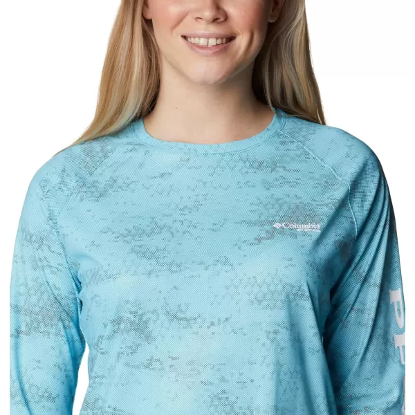imageColumbia Womens Printed Tidal Deflector Long SleeveAtollPfg Camo Dark