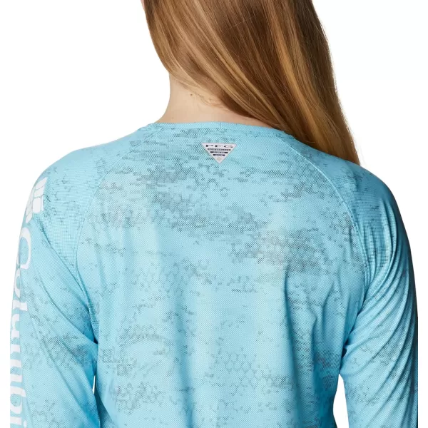 imageColumbia Womens Printed Tidal Deflector Long SleeveAtollPfg Camo Dark