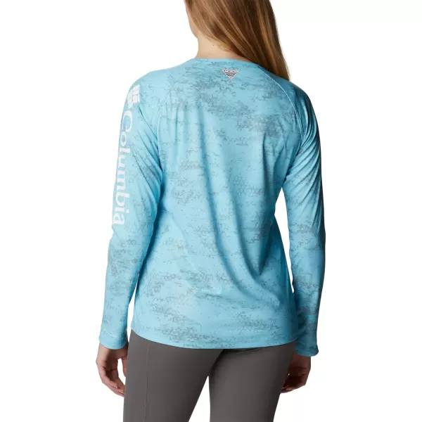 imageColumbia Womens Printed Tidal Deflector Long SleeveAtollPfg Camo Dark