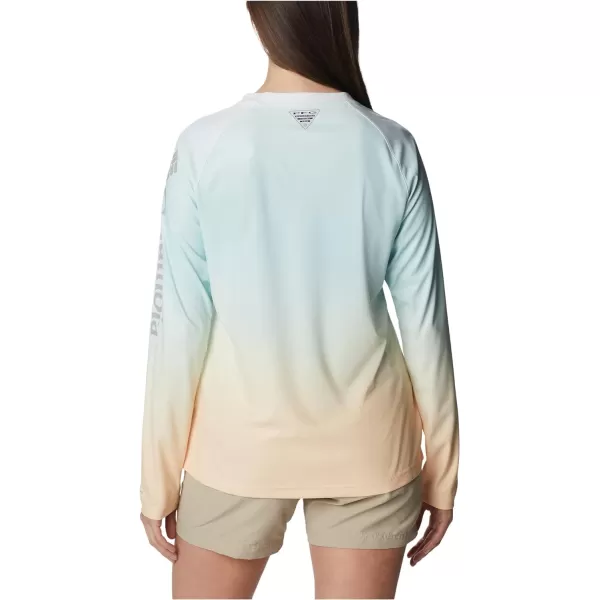 imageColumbia Womens Printed Tidal Deflector Long SleeveCocoa Butter Gradient