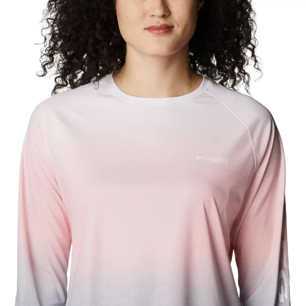 imageColumbia Womens Printed Tidal Deflector Long SleeveCollegiate NavyGradient Fade