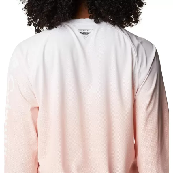 imageColumbia Womens Printed Tidal Deflector Long SleeveCool GreySorbet Gradient