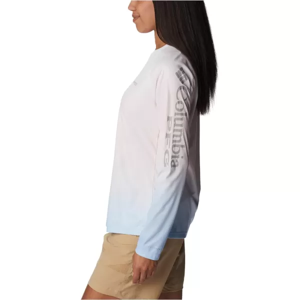 imageColumbia Womens Printed Tidal Deflector Long SleeveSatin Pink Gradient
