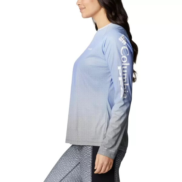 imageColumbia Womens Printed Tidal Deflector Long SleeveTanzanite Gradient