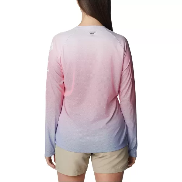 imageColumbia Womens Printed Tidal Deflector Long SleeveViolet Sea Gradient