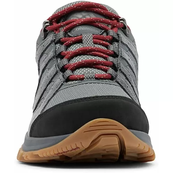 imageColumbia Womens Redmond Iii Waterproof Hiking ShoeTi Grey SteelMarsala Red