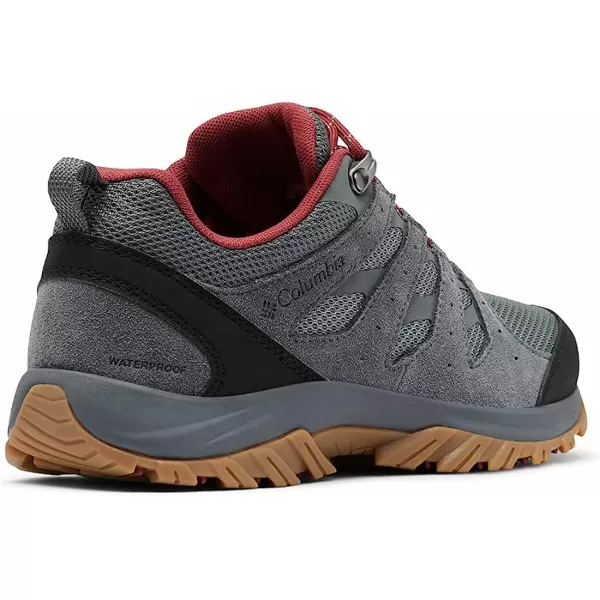 imageColumbia Womens Redmond Iii Waterproof Hiking ShoeTi Grey SteelMarsala Red