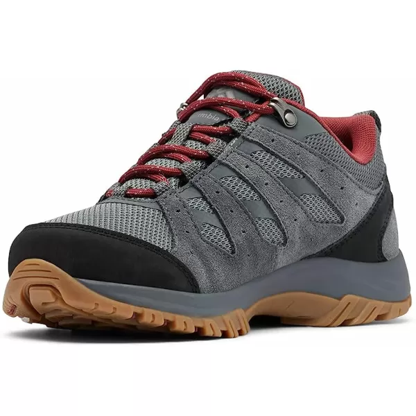 imageColumbia Womens Redmond Iii Waterproof Hiking ShoeTi Grey SteelMarsala Red