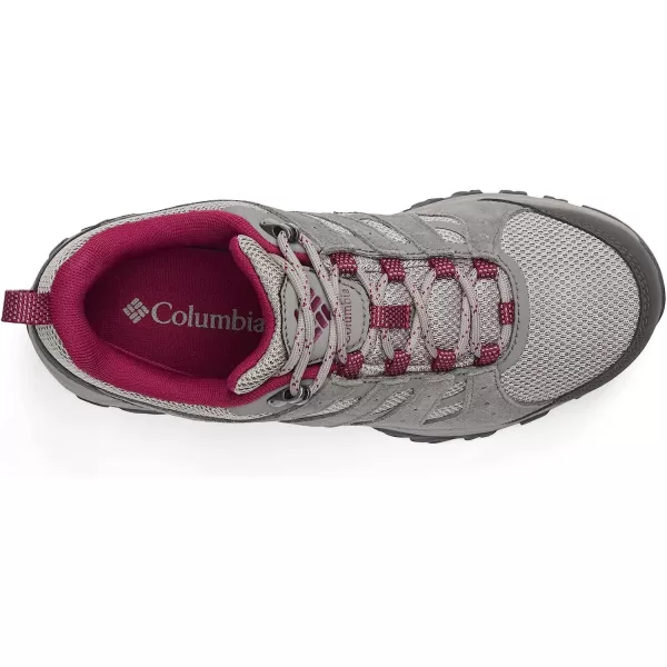 imageColumbia Womens Redmond Iii Waterproof Hiking ShoeTitanium TitaniumRed Onion