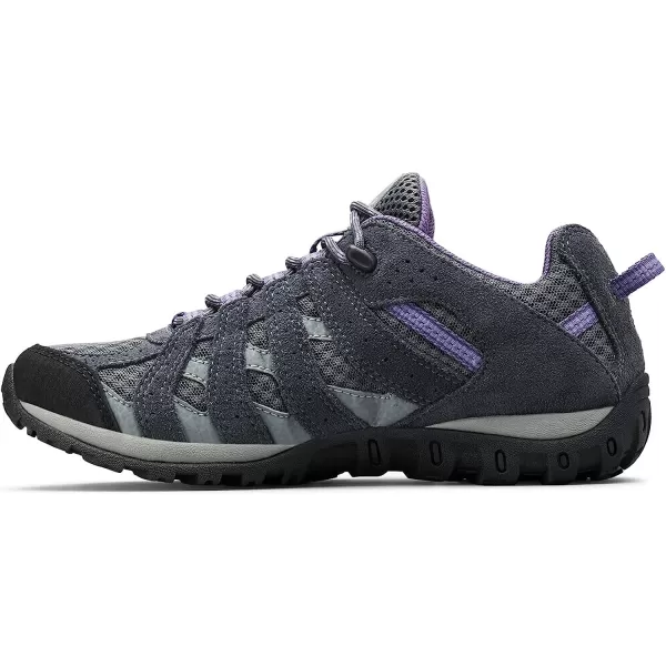 imageColumbia Womens Redmond Low Rise Hiking ShoesGraphiteDusty Iris