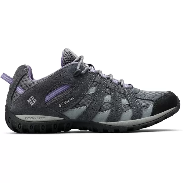 imageColumbia Womens Redmond Low Rise Hiking ShoesGraphiteDusty Iris