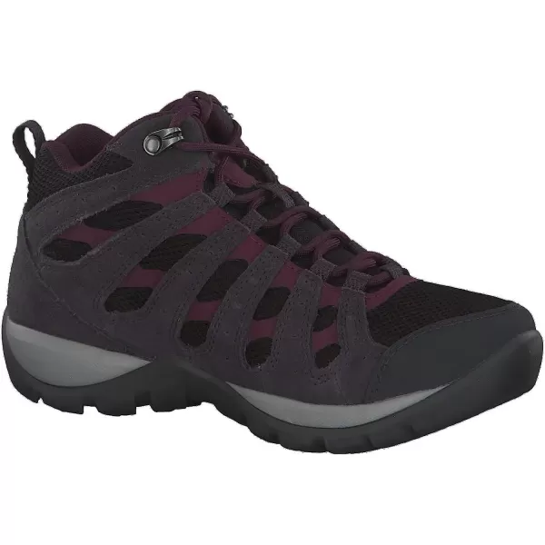 imageColumbia Womens Redmond V2 Mid Waterproof Hiking BootBlackBlack Cherry