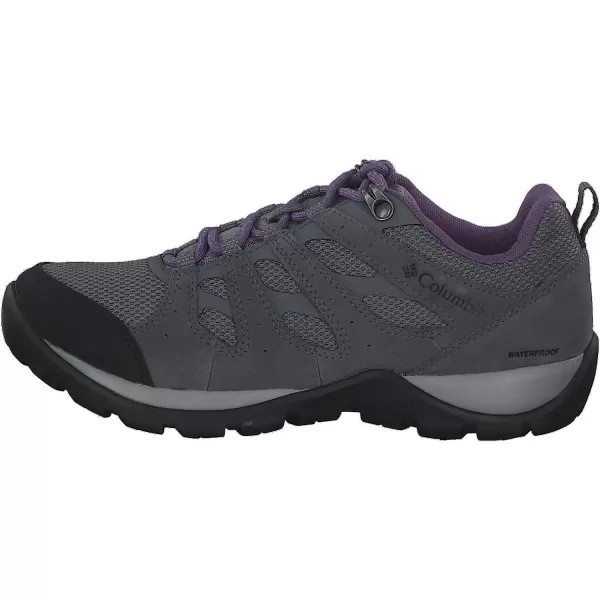 imageColumbia Womens Redmond V2 Waterproof Hiking ShoeTi Grey SteelPlum Purple
