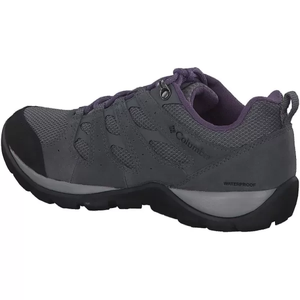 imageColumbia Womens Redmond V2 Waterproof Hiking ShoeTi Grey SteelPlum Purple