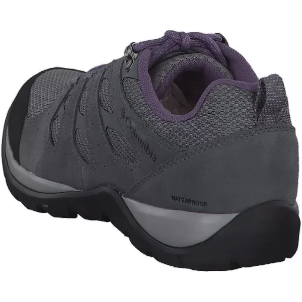 imageColumbia Womens Redmond V2 Waterproof Hiking ShoeTi Grey SteelPlum Purple
