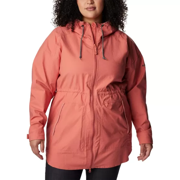 imageColumbia Womens Sage Lake Long Lined JacketDark Coral