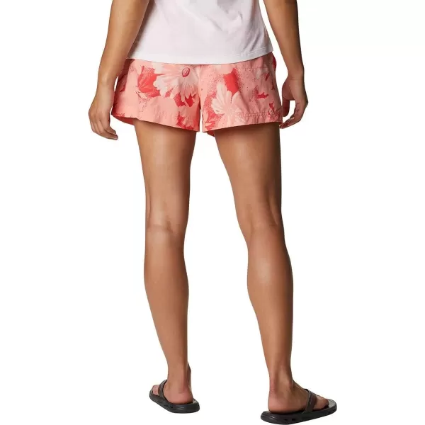 imageColumbia Womens Sandy River Ii Printed ShortCoral Reef Daisy Party