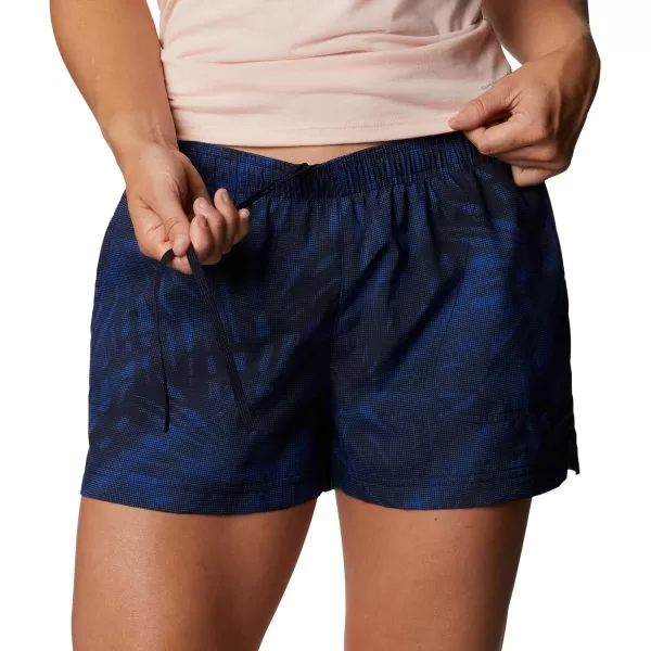 imageColumbia Womens Sandy River Ii Printed ShortLapis Blue Tonal Sunburst Print