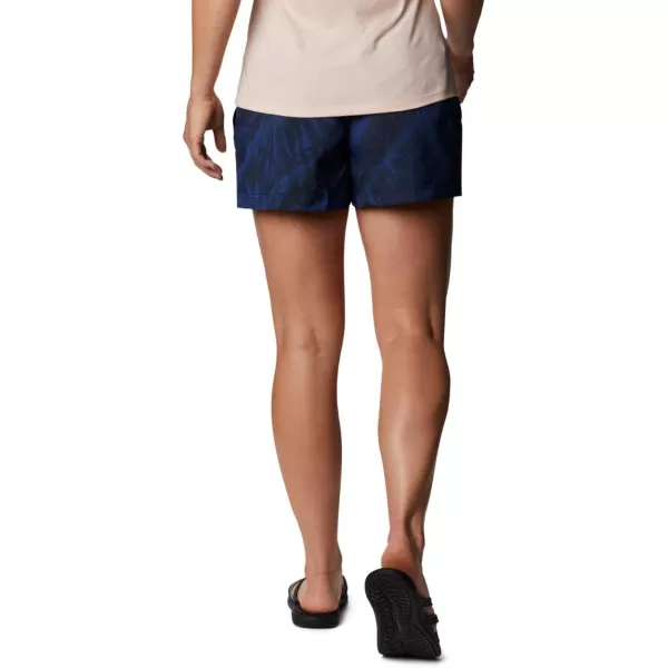 imageColumbia Womens Sandy River Ii Printed ShortLapis Blue Tonal Sunburst Print