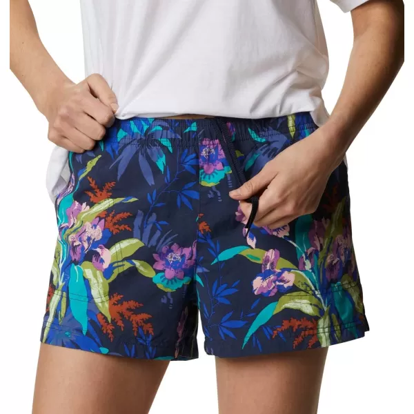 imageColumbia Womens Sandy River Ii Printed ShortLapis BlueMagnolia Print
