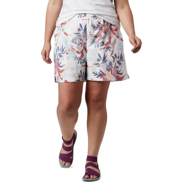 imageColumbia Womens Sandy River Ii Printed ShortNew Moon Magnolia Print