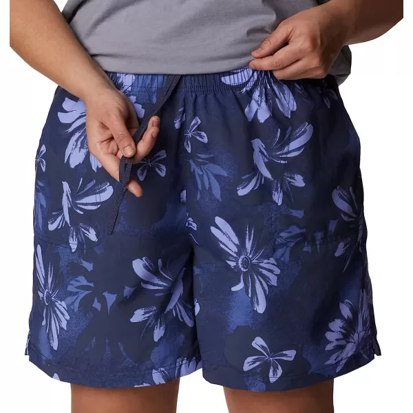 imageColumbia Womens Sandy River Ii Printed ShortNocturnal Daisy Party
