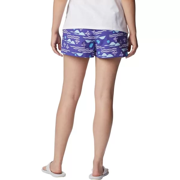 imageColumbia Womens Sandy River Ii Printed ShortPurple LotusSeaside Multi