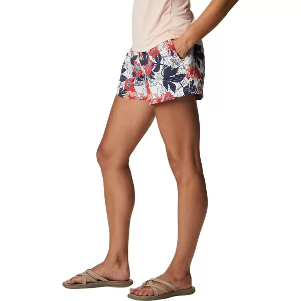 imageColumbia Womens Sandy River Ii Printed ShortWhite Lakeshore Floral Multi