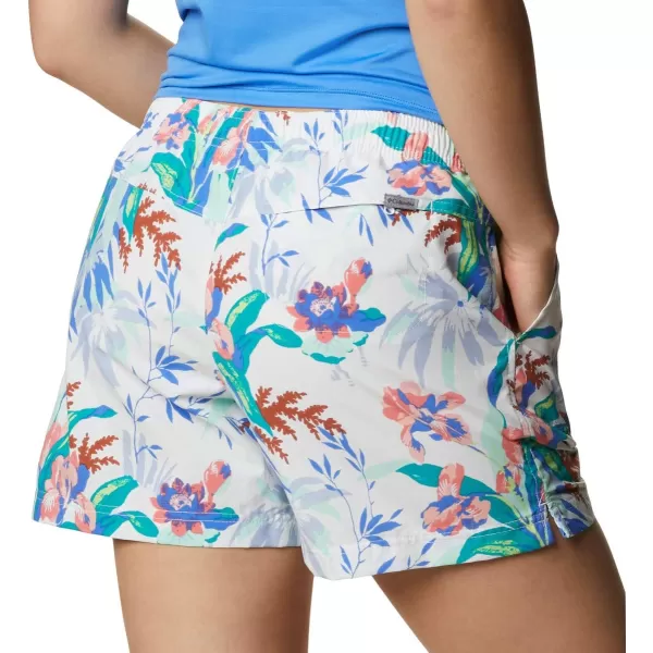 imageColumbia Womens Sandy River Ii Printed ShortWhiteMagnolia Print