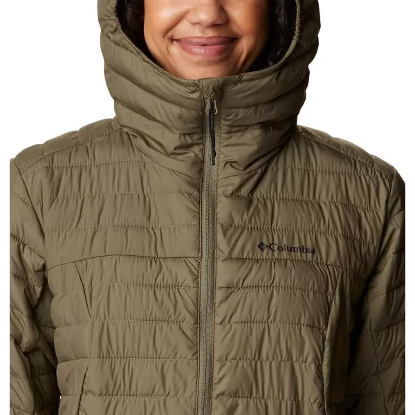 imageColumbia Womens Silver Falls Hooded JacketStone Green