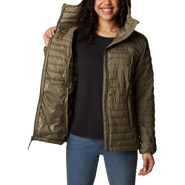 imageColumbia Womens Silver Falls Hooded JacketStone Green