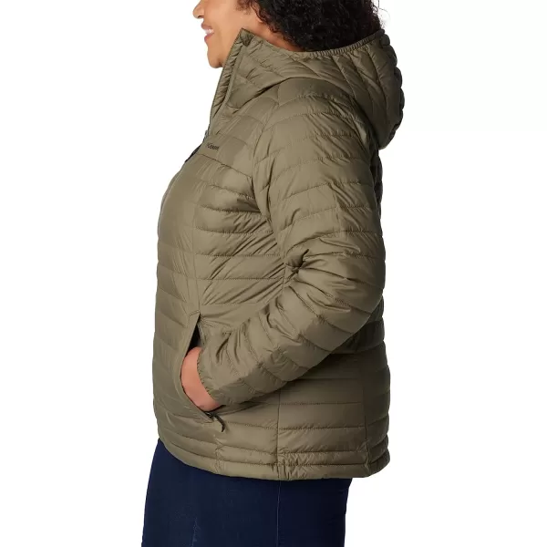 imageColumbia Womens Silver Falls Hooded JacketStone Green
