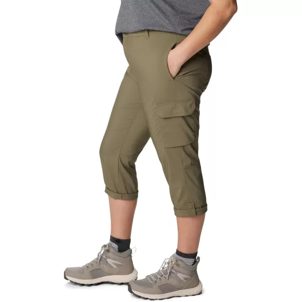 imageColumbia Womens Silver Ridge Utility CapriStone Green
