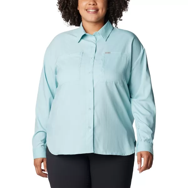 imageColumbia Womens Silver Ridge Utility Long Sleeve ShirtAqua Haze